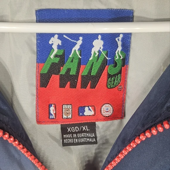 Vintage Braves Windbreaker Fans Gear XL MLB See Description B8